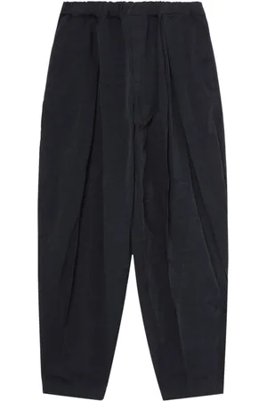 Comme des Garçons Pleat-detailing drop-crotch trousers