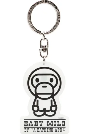 A Bathing Ape Glow-in-the-dark baby milo keychain