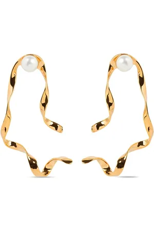 DRIES VAN NOTEN Wave stud earrings