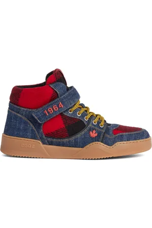 Dsquared2 Panelled denim sneakers