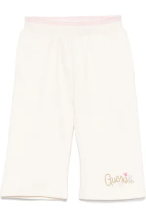 Guess Embroidered-logo sweatpants