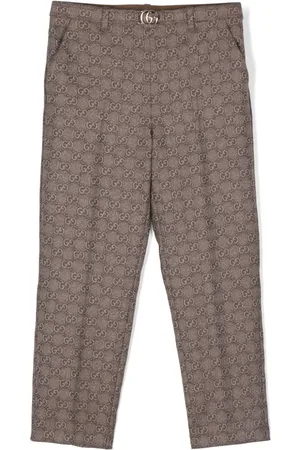 Gucci GG Supreme-pattern trousers