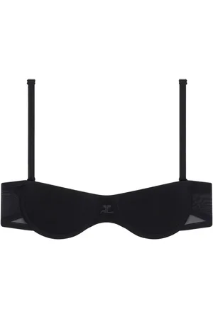 Courrèges Lingerie tulle bra