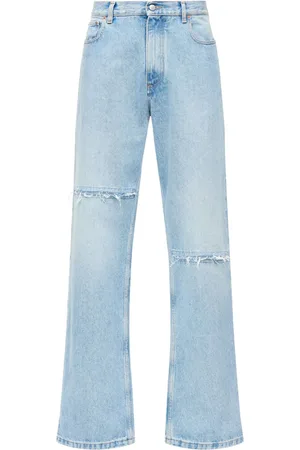 Maison Margiela Distressed-effect straight-leg jeans