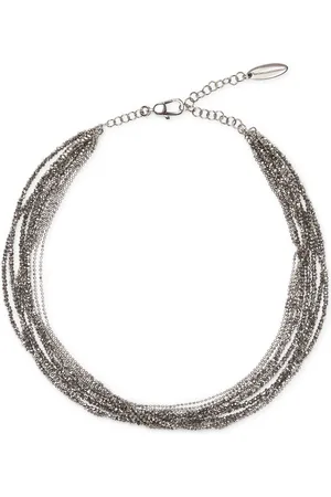 Brunello Cucinelli Vetro bead necklace