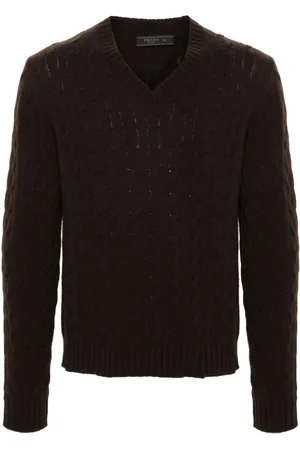 Prada Cashmere V-neck sweater