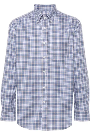 CANALI Plaid-check shirt