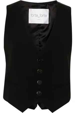 FORTE FORTE V-neck adjustable vest