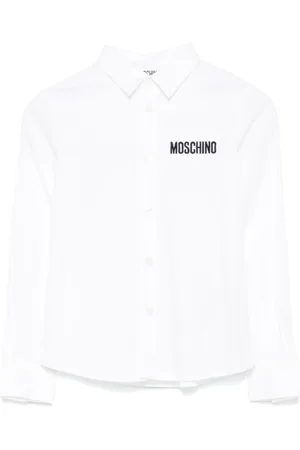Moschino Embroidered-logo shirt