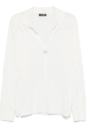 MUGLER Pierced polo shirt