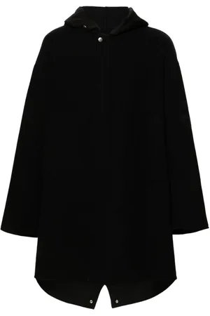 Jil Sander Logo-jacquard coat