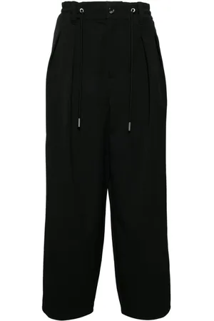 SONGZIO Cross fold curve trousers