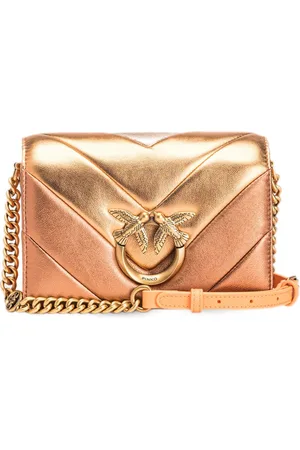 Pinko Mini Love Click quilted cross body bag