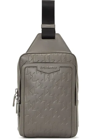 Karl Lagerfeld K/Loom leather sling bag