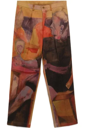 KIDSUPER STUDIOS Girl At The Bar trousers