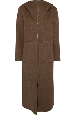 GOEN.J Zip-up hooded coat