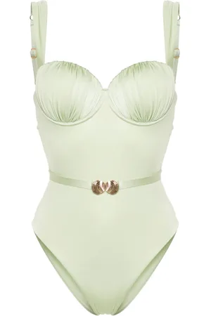 Noire Swimwear Balconette ruched swimsuit