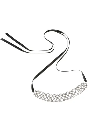 Jennifer Behr Sabine Ribbon choker necklace