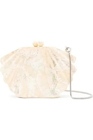 Isla Ibiza Mother-of-pearl clutch bag