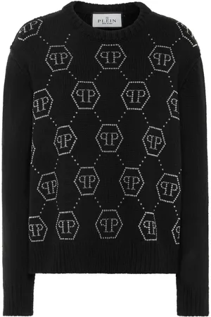 Philipp Plein Crystal-logo jumper
