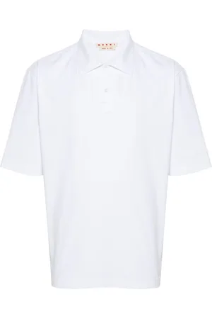 Marni Logo-patch polo shirt