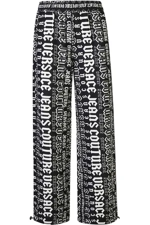 VERSACE Logo-print track pants
