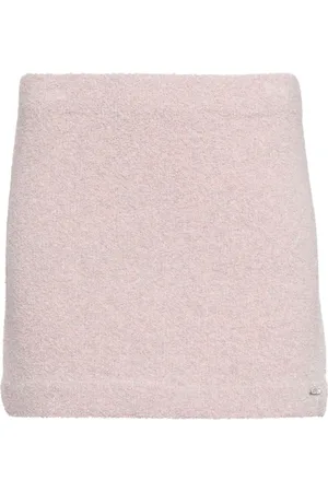 We11 Done Boucle knit mini skirt