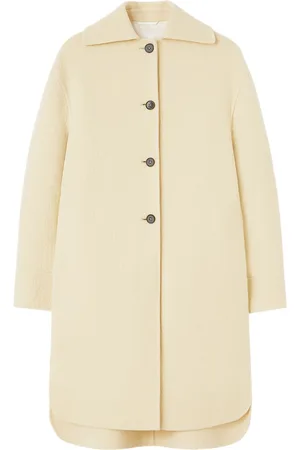 Jil Sander Single-breasted virgin wool coat