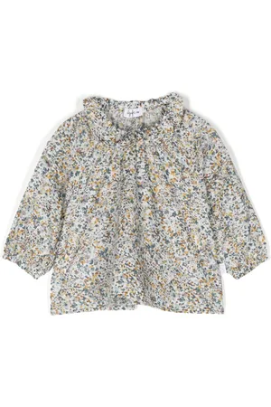 Il gufo Abstract-print blouse