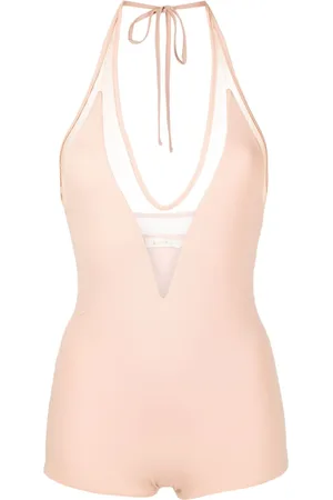 Lethicia Bronstein Leona semi-sheer panel body
