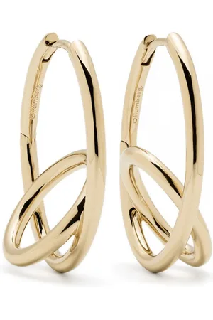 Otiumberg 14kt vermeil Spiralis hoop earrings