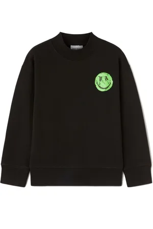 Palm Angels X Smiley cotton sweatshirt
