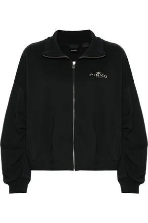 Pinko Logo-print bomber jacket