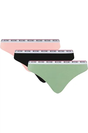 Moschino Logo-waistband briefs (pack of three)