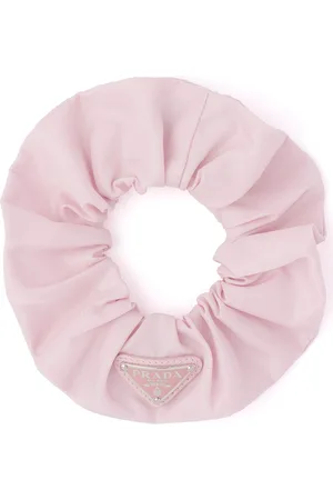 Prada Re-Nylon triangle-logo scrunchie