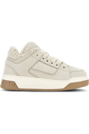 Hogan H667 faux-shearling leather sneakers