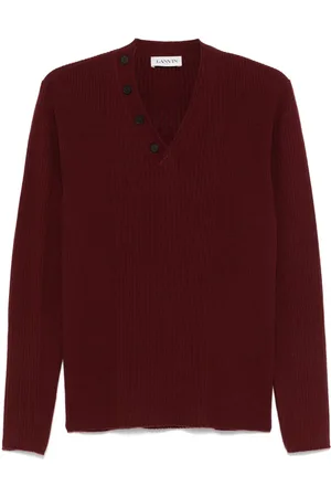 Lanvin Button-embellishment sweater