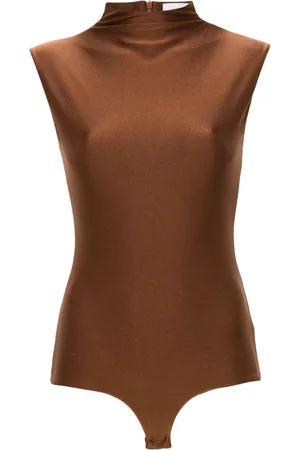 Sportmax Mock-neck bodysuit