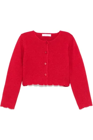 PATACHOU Scallop-edge cardigan