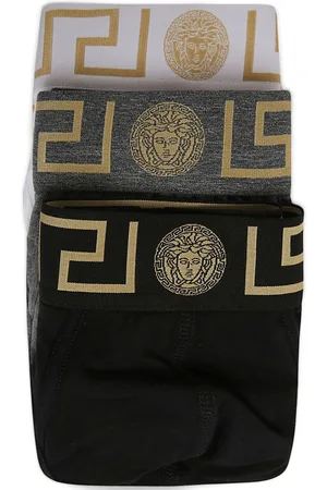 VERSACE Greca Medusa Head briefs (set of three)
