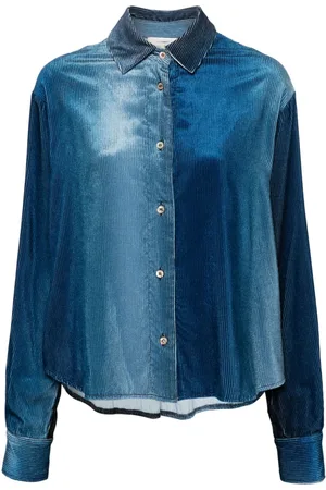 FORTE FORTE Gradient corduroy shirt