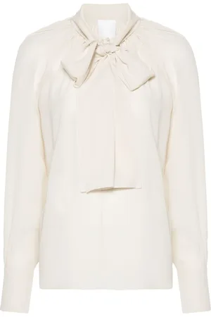 Givenchy 4G silk crepe blouse