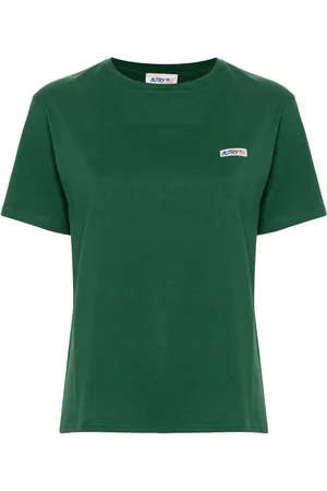 Autry Logo-tag cotton T-shirt