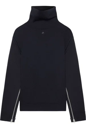 Courrèges Oversized mock-neck sweater