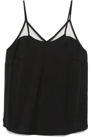 Twin-Set Satin tulle top