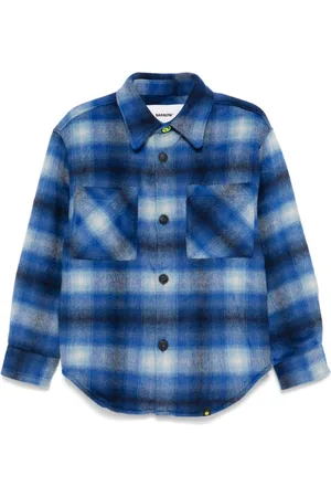 BARROW Checked flannel shirt