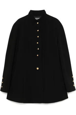 CHANEL 1990s Coco mark button jacket