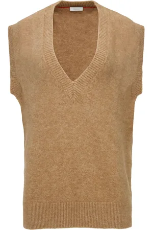 Salvatore Ferragamo V-neck ribbed vest