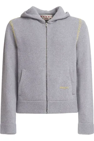 Marni Logo-embroidered cardigan