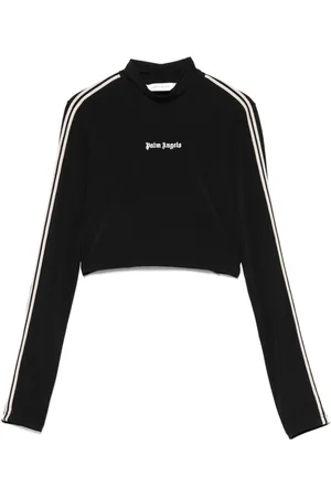 Palm Angels Logo-embroidered T-shirt